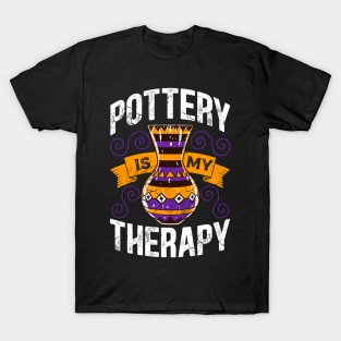 Pottery Is My Therapy T-Shirt